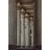 Starstone Indoor Home Architectural Natural Marble Roman Column Luxury Marble Round Pillar Wholesale