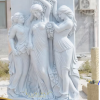 High Quality Indoor Wall Marble Statue Sculpture Relief with Lady