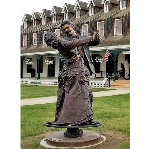 Sitting on The Chair and Playing The Cello Bronze Musician Sculpture