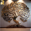Factory Custom Modern Polished Stainless Steel Wall Art Sculpture