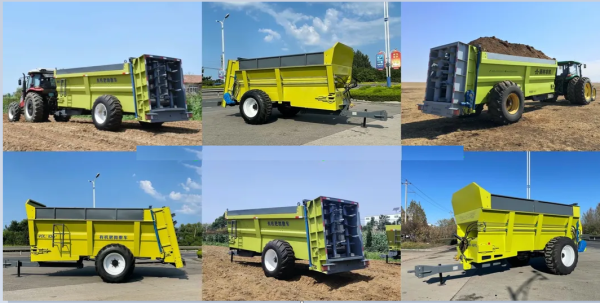 50-70HP Tractor Fertilizer Spreader/Traction Manure Spreader/Organic and Lime Fertilizer Spreader/ Agriculture ATV Tractor Fertilizer Spreader Dfc7500