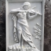 Cheap Marble Wall Relief Sculpture for Home Decoration