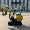 08J-3-mp4 Versatile Mini Small Bagger Excavator for Compact Spaces and Urban Sites with Hydraulic Hammer and Thumb 1 Ton 2 Ton 3 Ton 6 Ton for Garden/Road/Farm/Home 360°