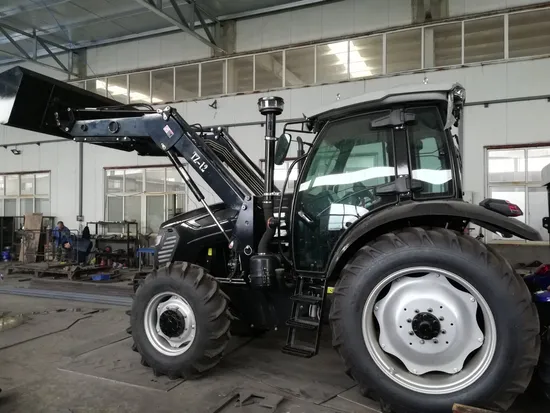 4WD-Small-Compact-Garden-Cheap-Wheel-Mini-Farm-Tractor-with-Front-End-Loader-and-Backhoe-Price-List-for-Sale 4WD Small Compact Garden Cheap Wheel Mini Farm Tractor with Front End Loader and Backhoe Price List for Sale