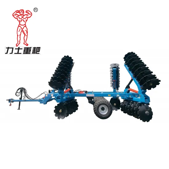 710-4-0-Hydraulic-Folding-Tractor-Trailed-Extra-Heavy-Duty-Farm-Disc-Harrow-with-Sealed-Bearings-and-28-Inch-30mnb5-Boron-Steel-Disc-Baldes 710-4.0 Hydraulic Folding Tractor Trailed Extra Heavy Duty Farm Disc Harrow with Sealed Bearings and 28 Inch 30mnb5 Boron Steel Disc Baldes