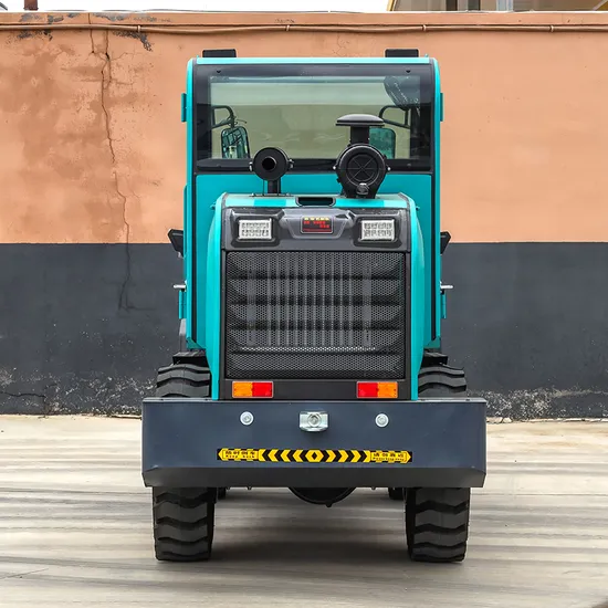Affordable-Hydraulic-Farm-Loader-with-Wide-Bucket-and-High-Reach-Wheel-Loader (9) Affordable Hydraulic Farm Loader with Wide Bucket and High Reach Wheel Loader