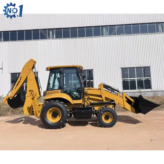 Agricultural Machinery with Versatile Function for Farm Loading and Digging Work Industrial Backhoe Loader Agricultural Use Model