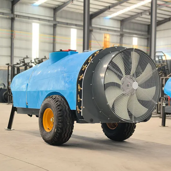 CE 2000L, 1600L, 1000L Large Multi-Functional Farm High-Pressure Agricultural Tractor-Drawn Orchard Air Sprayer Machine, New Agricultural Diaphragm Pump Fan