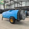 CE 2000L, 1600L, 1000L Large Multi-Functional Farm High-Pressure Agricultural Tractor-Drawn Orchard Air Sprayer Machine, New Agricultural Diaphragm Pump Fan