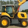 Compact and Versatile Mini Farm Tractor with Loader and Backhoe