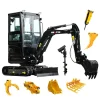 Farm-and-Garden-Using-Multifunctional-Mini-Excavator-3500kg-Hydraulic-Mini-Excavator-Bagger-with-Good-Running-Small-Excavator Farm and Garden Using Multifunctional Mini Excavator 3500kg Hydraulic Mini Excavator Bagger with Good Running Small Excavator