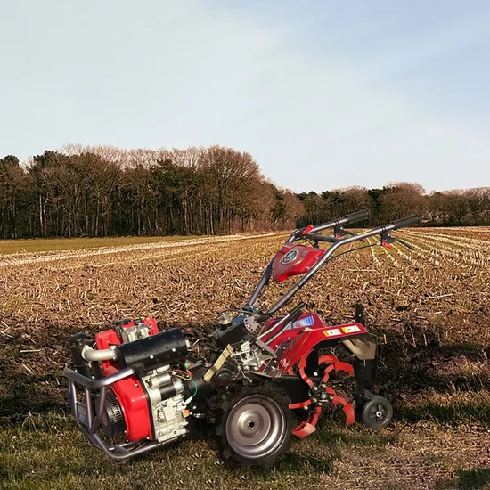 Fruit-Orchard-Farm-Rotary-Tillage-Ditching-and-Fertilization-with-Walk-Behind-Tractor-Cultivator (2) Fruit Orchard Farm Rotary Tillage Ditching and Fertilization with Walk Behind Tractor Cultivator