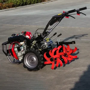 Fruit-Orchard-Farm-Rotary-Tillage-Ditching-and-Fertilization-with-Walk-Behind-Tractor-Cultivator (5) Fruit Orchard Farm Rotary Tillage Ditching and Fertilization with Walk Behind Tractor Cultivator