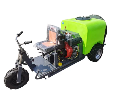 Highly Efficient Agricultural Sprayers Mini Farms and Fruit Tree Specific Models with a Large Capacity of 400L