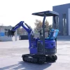 Hot Sale China Factory Price Crawler Digger Excavator Multi Purpose Mini Tractor Excavator with Versatile Attachment 0.8ton Machine Farm and Construction Use