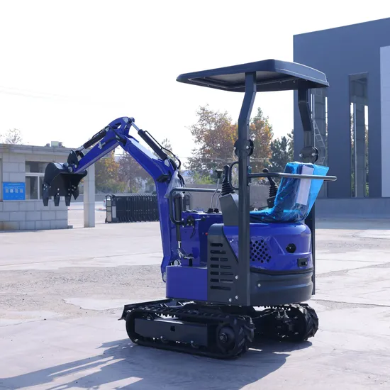 Hot Sale China Factory Price Crawler Digger Excavator Multi Purpose Mini Tractor Excavator with Versatile Attachment 0.8ton Machine Farm and Construction Use