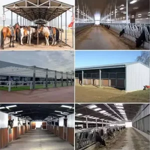 Industrial-Light-Steel-Structure-Workshop-Building-Construction-Prefabricated-Steel-Structure-Building-Farm-with-Anti-Rusty-Metal-Frame (2) Industrial Light Steel Structure Workshop Building Construction Prefabricated Steel Structure Building Farm with Anti-Rusty Metal Frame