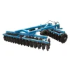 Disc Harrow Product IntroductionThe disc harrow is an essential agricultural implement designed for soil cultivation. It features sturdy disc blades that effectively break up and level the soil. This product is ideal for preparing seedbeds and managing crop residues. With its adjustable depth settings, it can be customized to suit various farming needs. The disc harrow is built to last, with durable materials and precision engineering, ensuring efficient and reliable performance in the field.