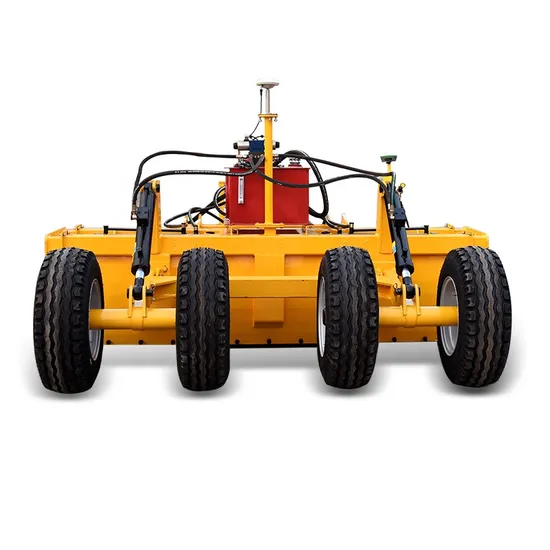 Popular Laser and Satellite Grader for Farm Machines Used with Retractable Tractors