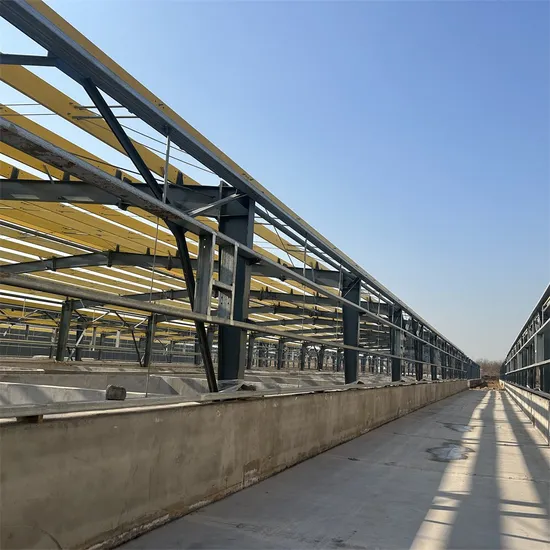 Steel Structure for Cattle Farm with Durable Panels and Insulation