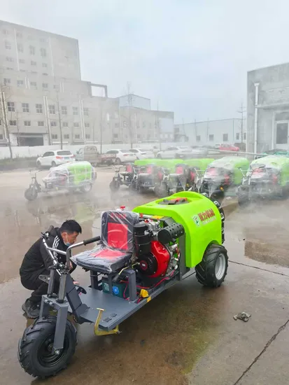 Three Wheeled Wind Driven Sprayer for Farms and Orchards with 200L Capacity