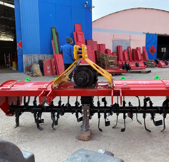 Tractor Mounted Farm Tiller Cultivator Rotary Tiller with Thickened and Weighted Plowshares