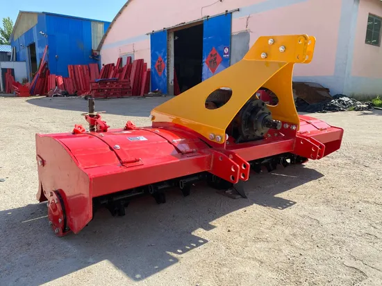 Tractor Mounted Farm Tiller Cultivator Rotary Tiller with Thickened and Weighted Plowshares