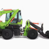 Farm Tractor with Loader and Backhoe Mini Tractor with Front Loader and Backhoe