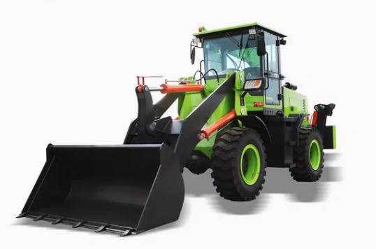 Farm Tractor with Loader and Backhoe Mini Tractor with Front Loader and Backhoe