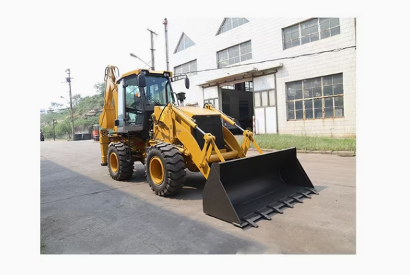 b4 Loader Backhoe with Machinery Farm Tractor with Loader and Backhoe