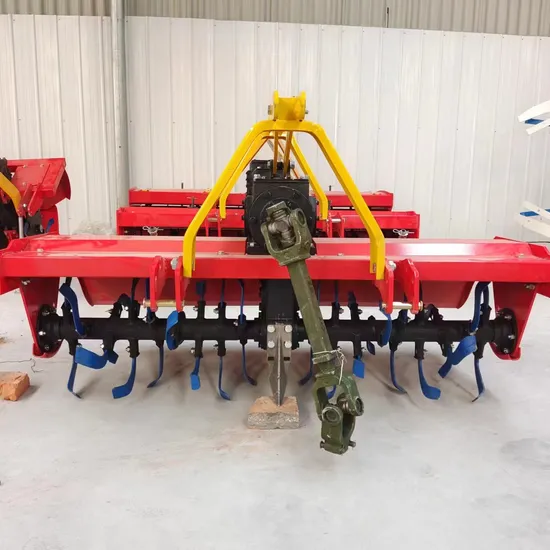 Tractor Mounted Farm Tiller Cultivator Rotary Tiller with Thickened and Weighted Plowshares