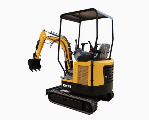 nb3 1.5 Ton Mini Excavator Compact Hydraulic Crawler Digger with Canopy for Farm Garden and Narrow Space Work